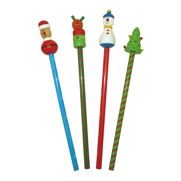 Wooden pencil Christmas