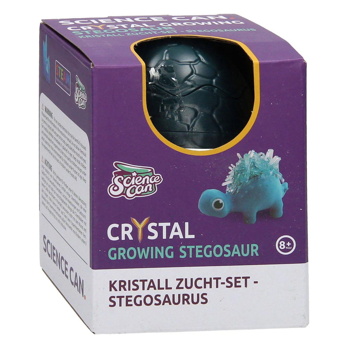 Kristalldinosaurieranbau Kit Stegosaurus