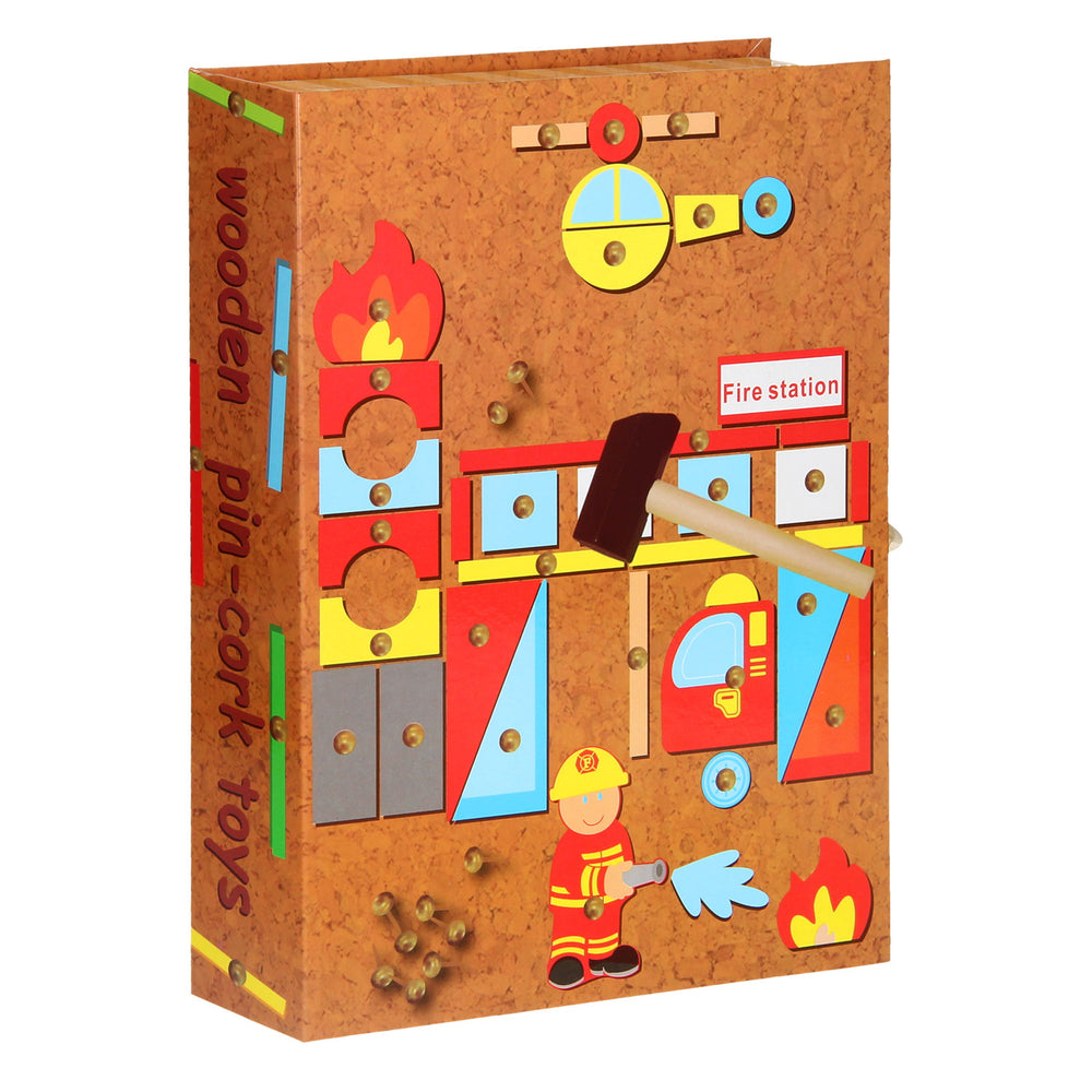 Hammer tap fire brigade in storage box