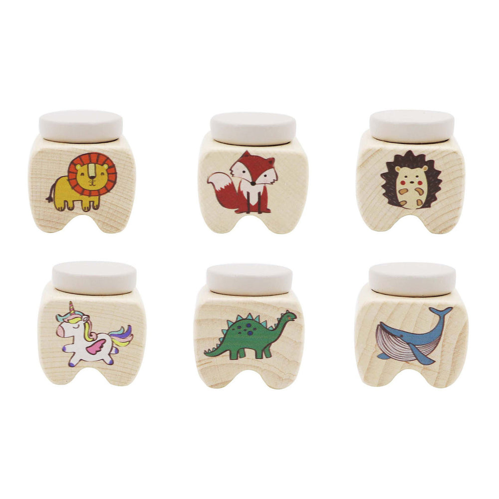 Boîte de dents de lait en bois