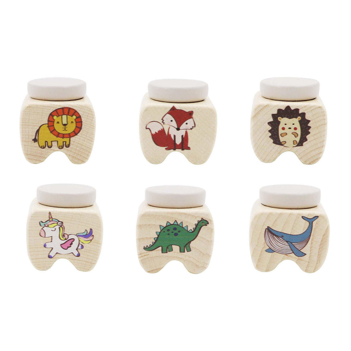 Boîte de dents de lait en bois