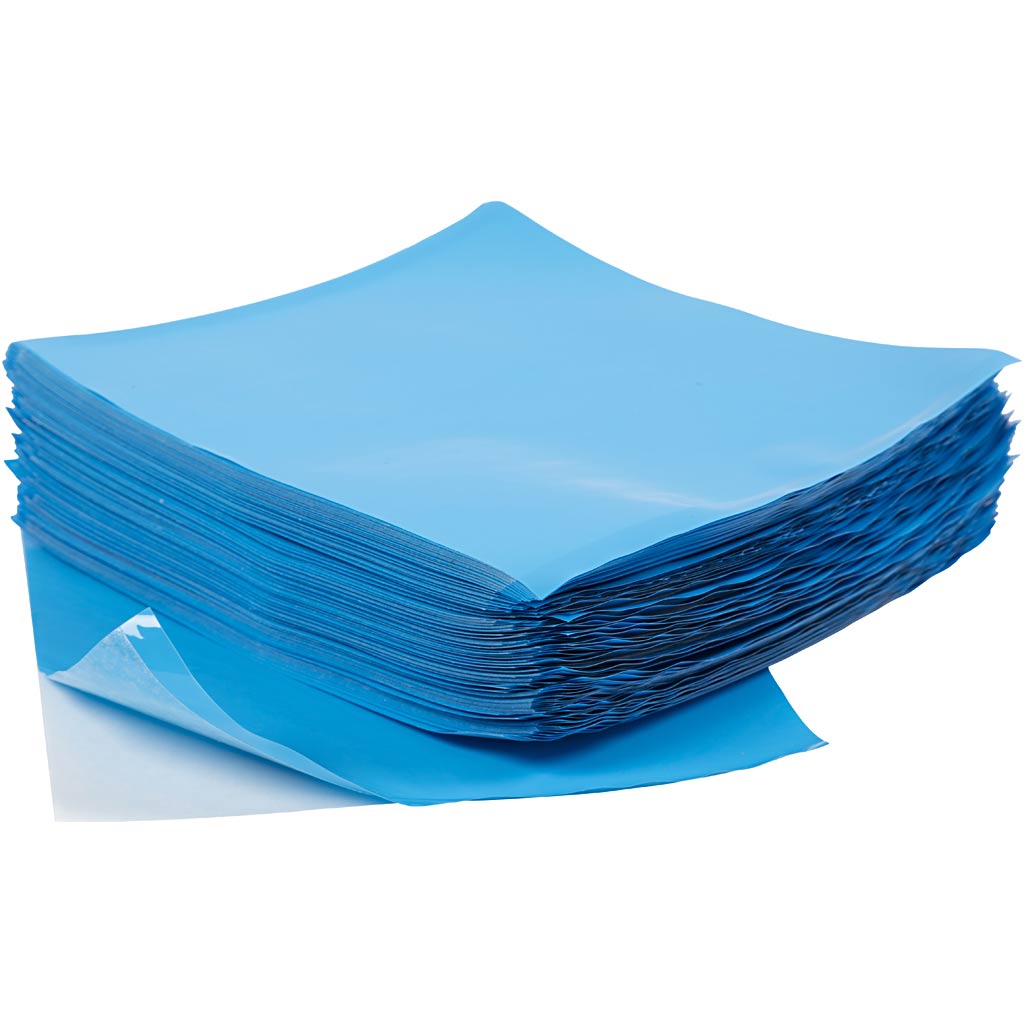 Nabbi foto kralen kleeffolie, afm 15x15 cm, medium, helder, transparant, 160 vel 1 doos