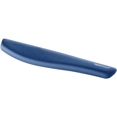 Keyboard wrist rest Fellowes Plush Touch blue 230g