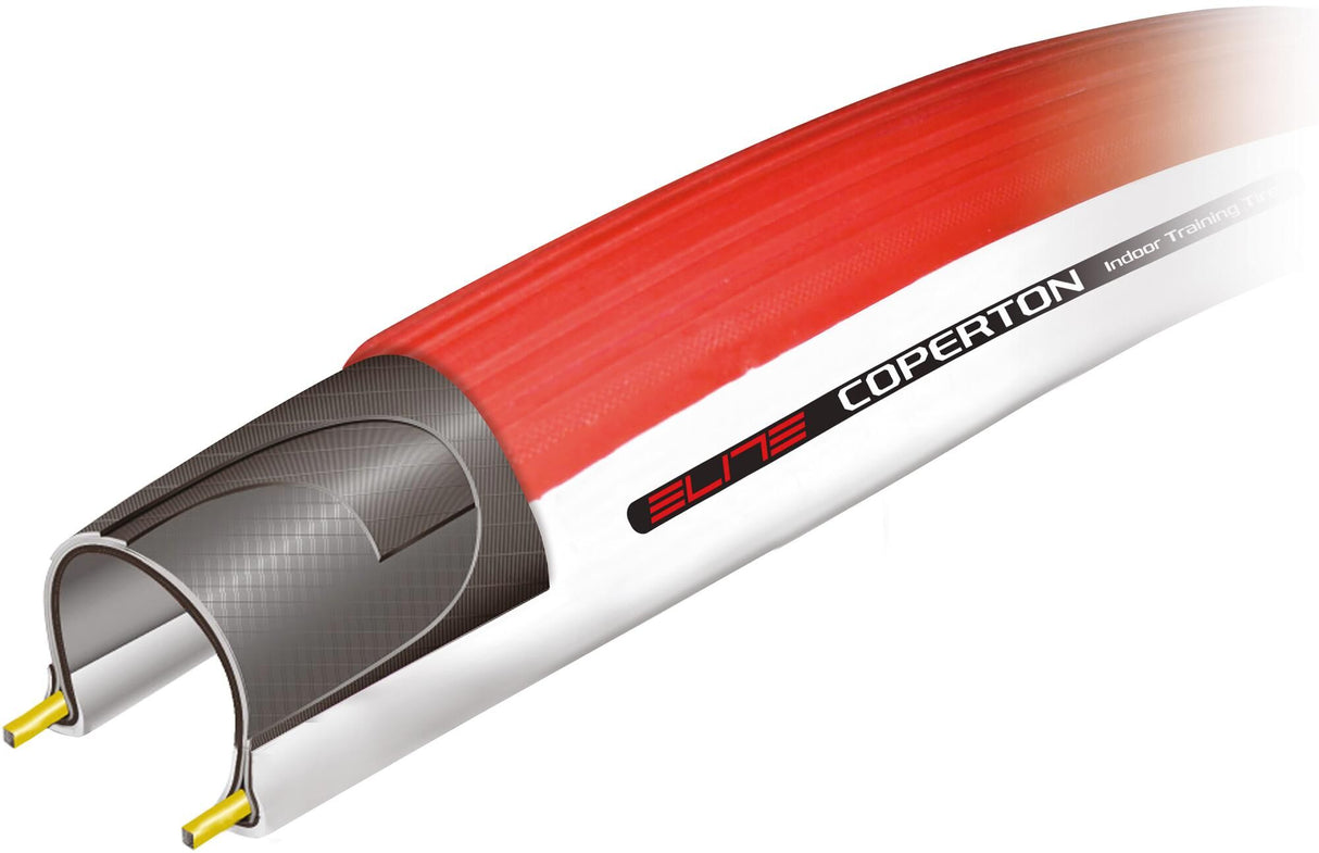 Elite training tire coperton 700c tire coperton 700c red