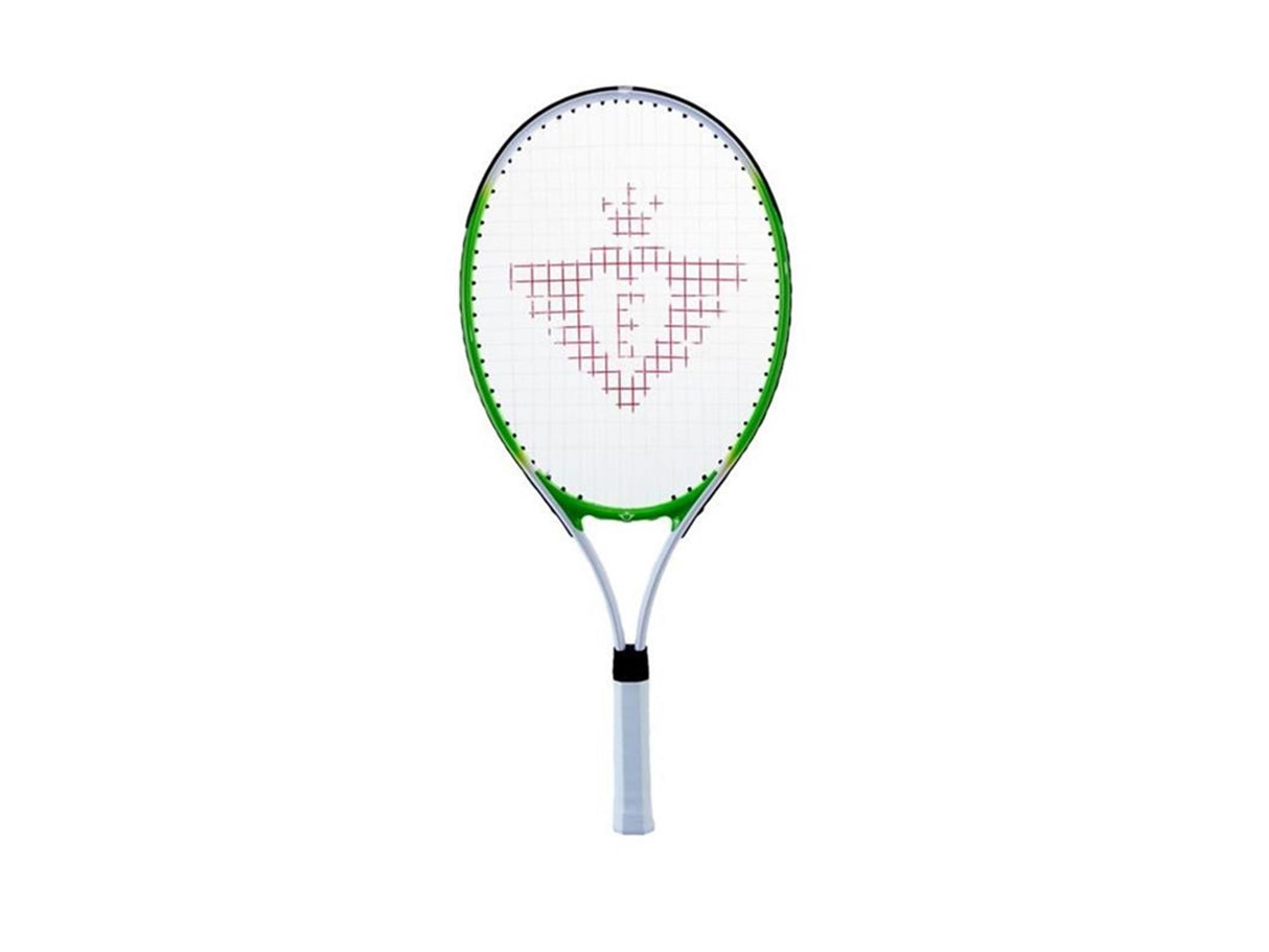 Engelhart tennisracket 25 , aluminium met ballen