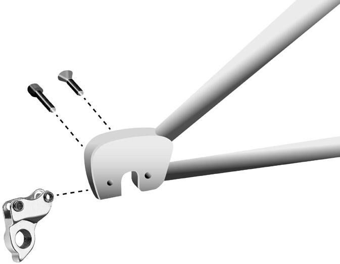 Union Derailleurpad GH-160 Cannondale z vijakom