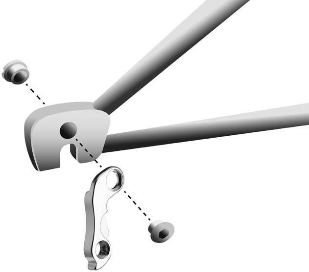 Union derailleur hanger gh-228 fuji