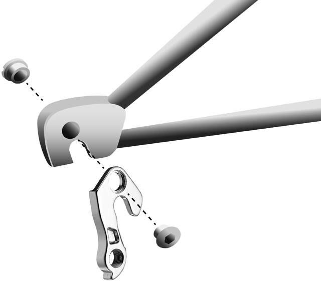 Union Derailleurpad GH-258 Stevens, Corratec