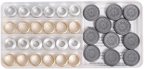 Polini roller set roller core set 16x13 mm 6.5-7-8-9 gr.