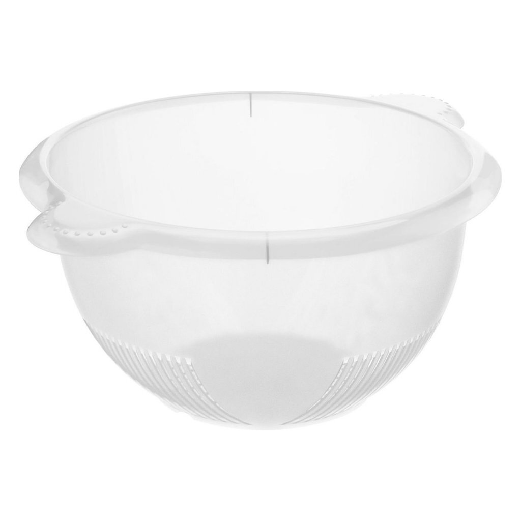 Rotho rondo vergiet 32.5x26.5x13 cm transparant