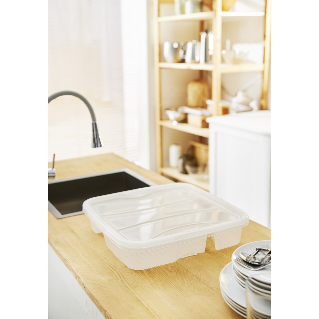 Escurridor geométrico Rotho transparente