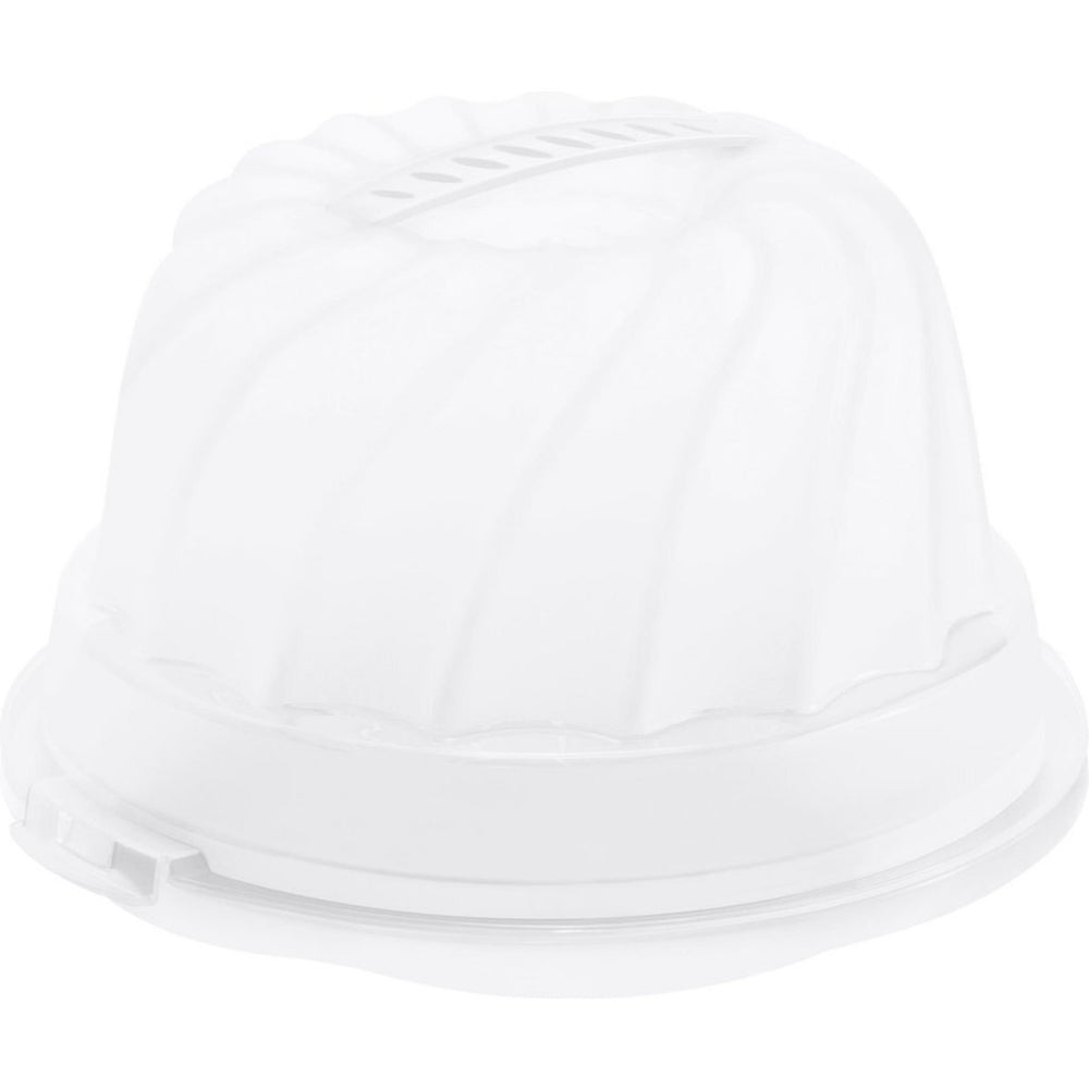 Rotho fresh cake box turban 30.5 cm white transparent