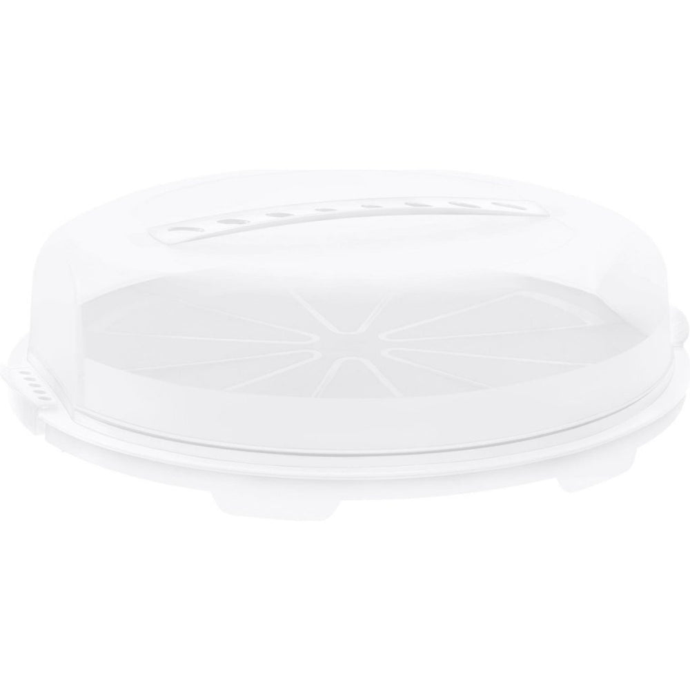 Rotho Fresh Cake Box 35,5 cm vit transparent