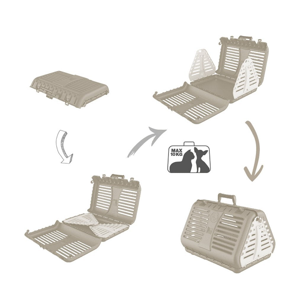 Rotho Rotho Toby Pet Carrier Cappuccino