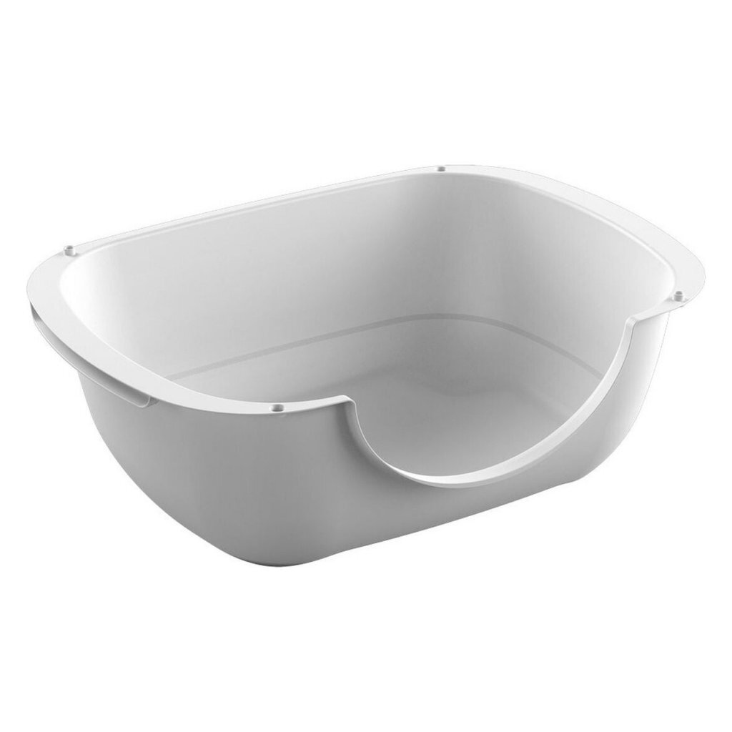 Rotho bella cat litter box 56x39.5x19 cm white