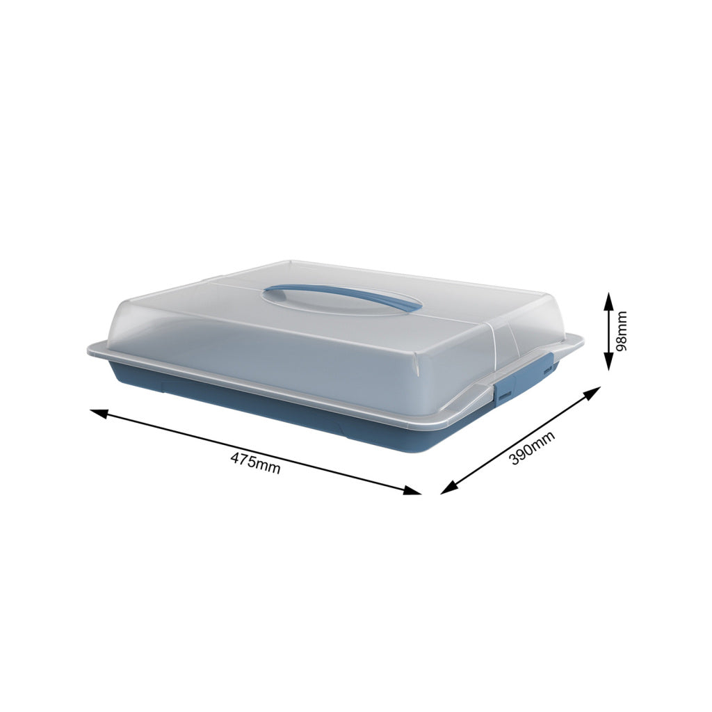 Servirni pladenj Rotho john party butler velik horizon moder