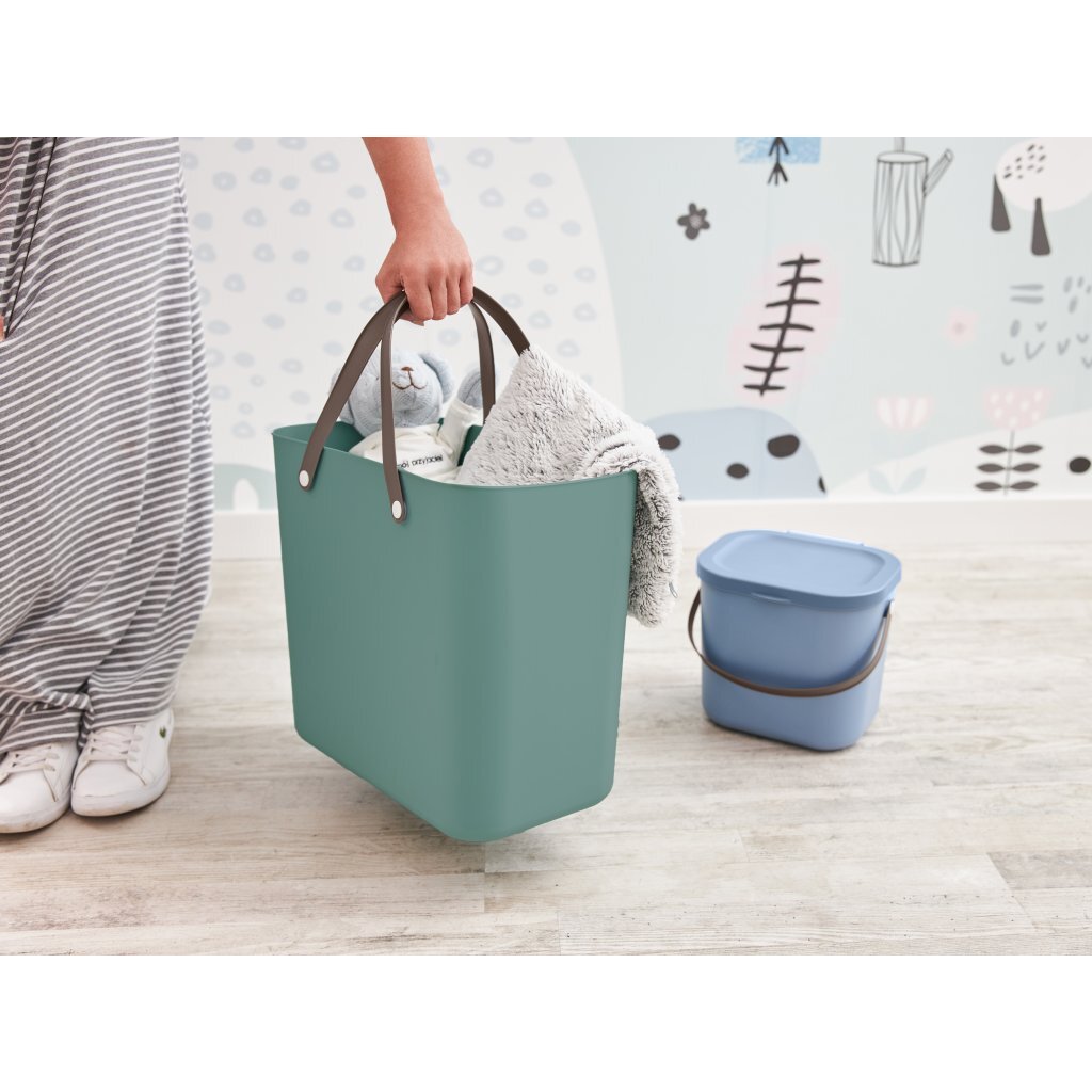 Rotho albula storage system 25l mistletoe green