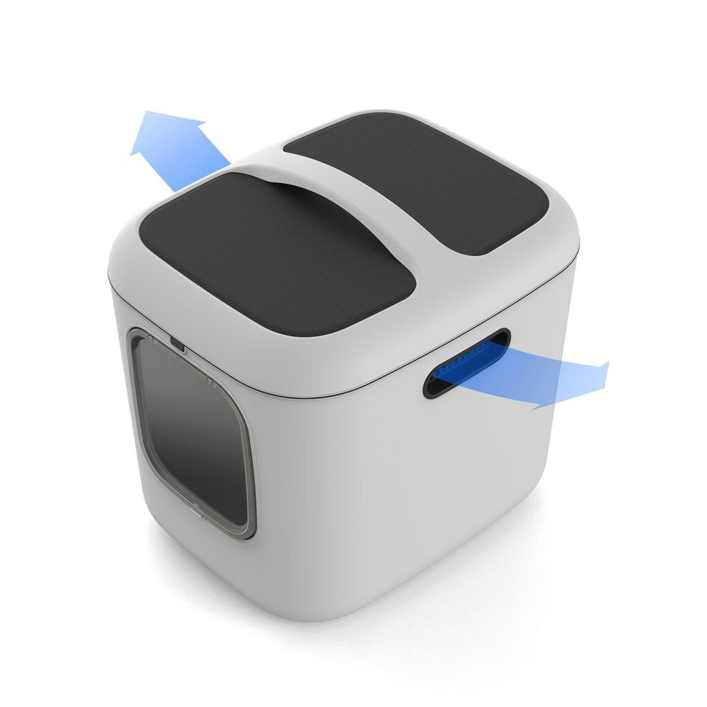 Rotho mypet biala xl popelnice 61,4x49,2x57,6 cm bílá