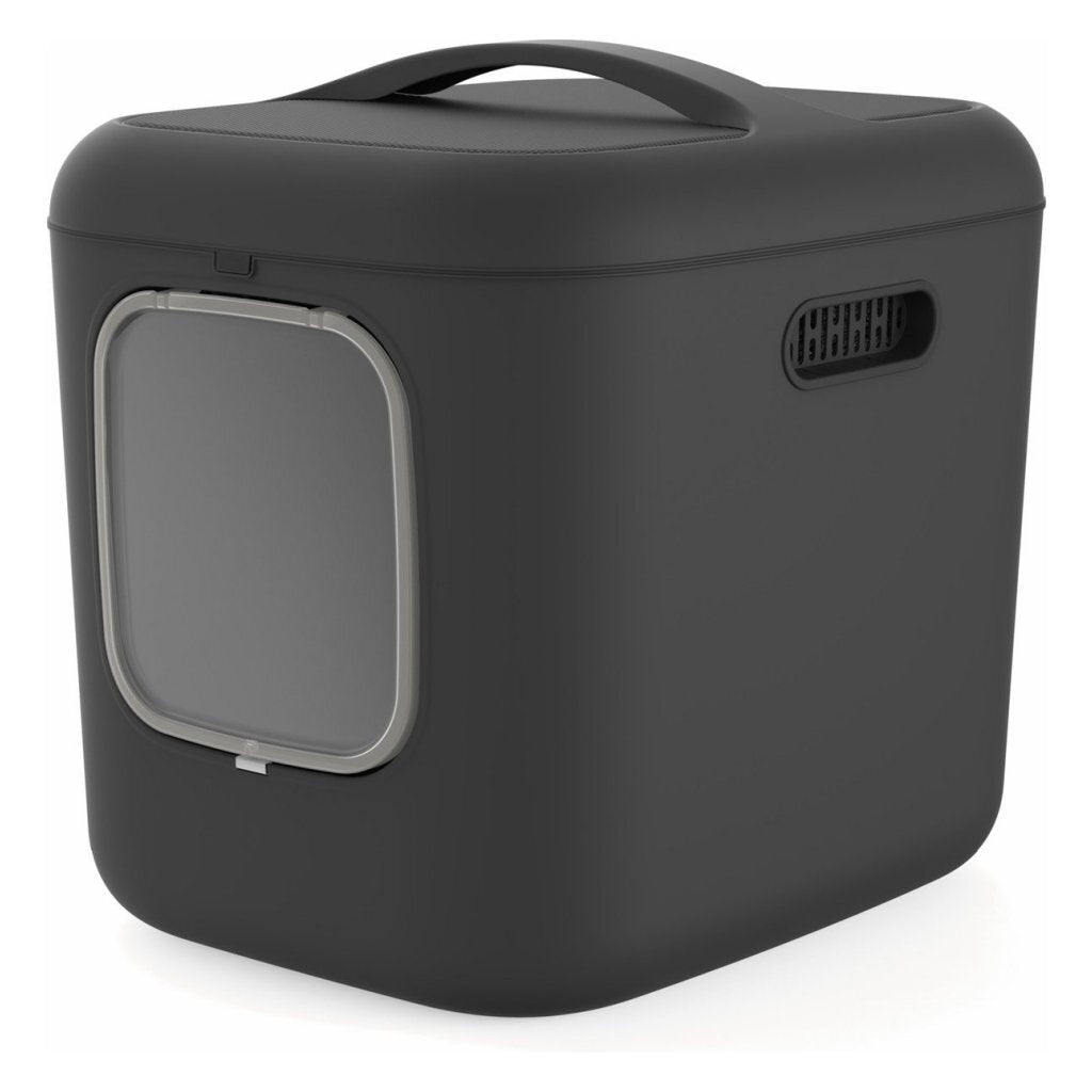 Rotho caja de arena mypet biala xl 61,4x49,2x57,6 cm antracita