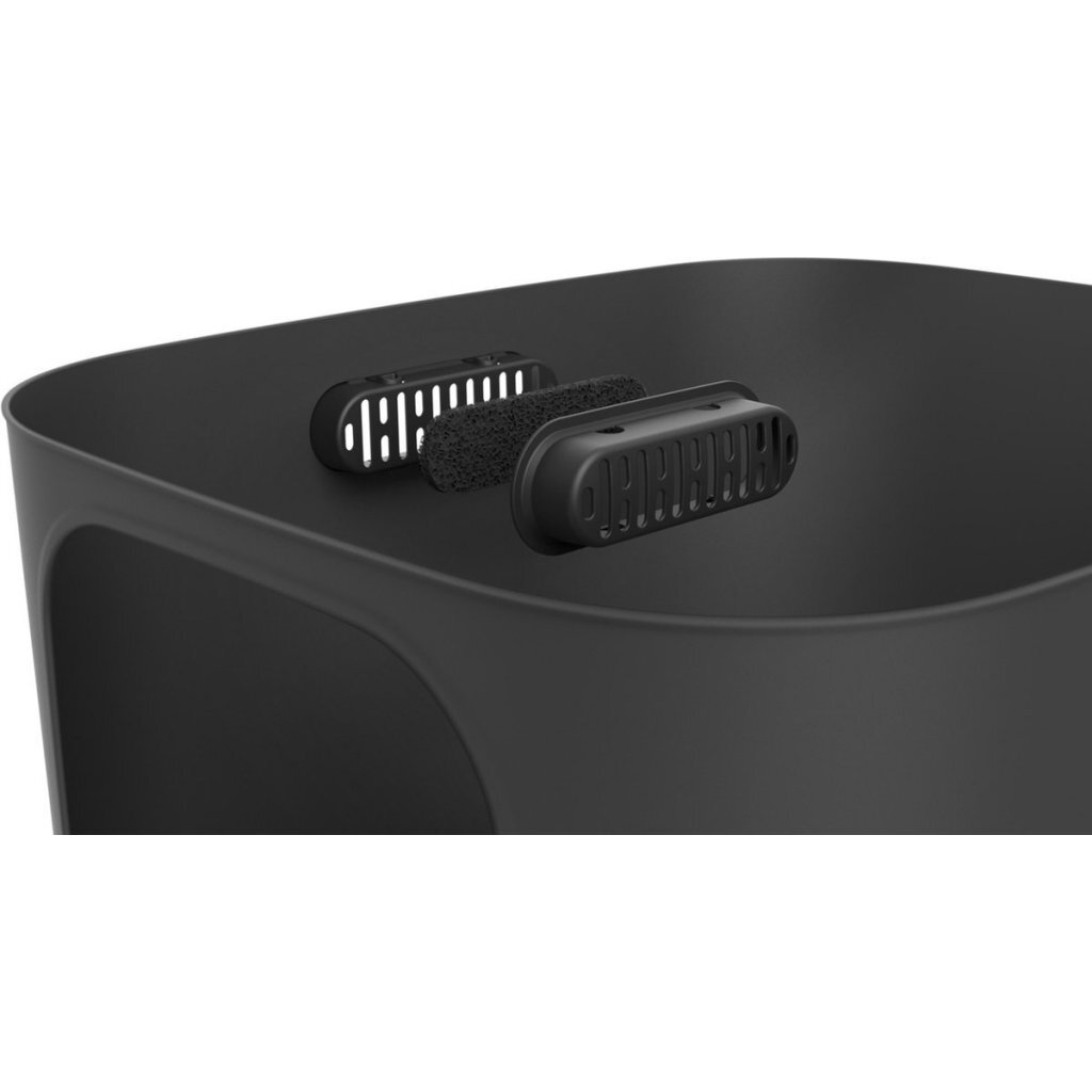 Rotho caja de arena mypet biala xl 61,4x49,2x57,6 cm antracita