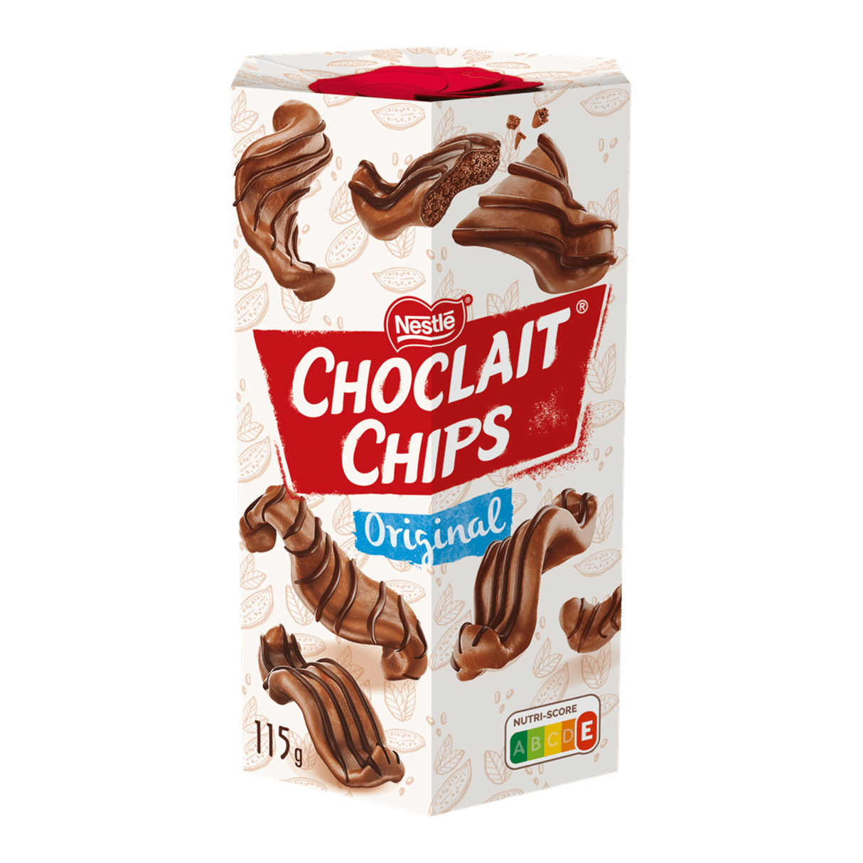 Lascas de chocolate Nestlé castanho (6x 115gr)