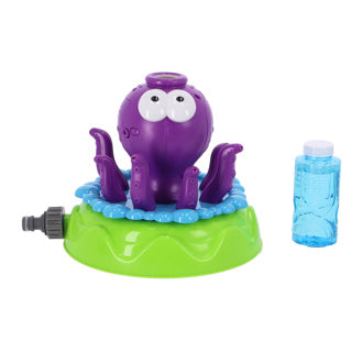 Pulpo de pulverizador de agua con Bubble Blow Deluxe