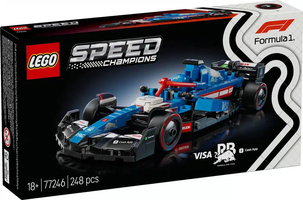 Lego speed champions 77246 visa cash app rb vcarb 01 f1 racewagen