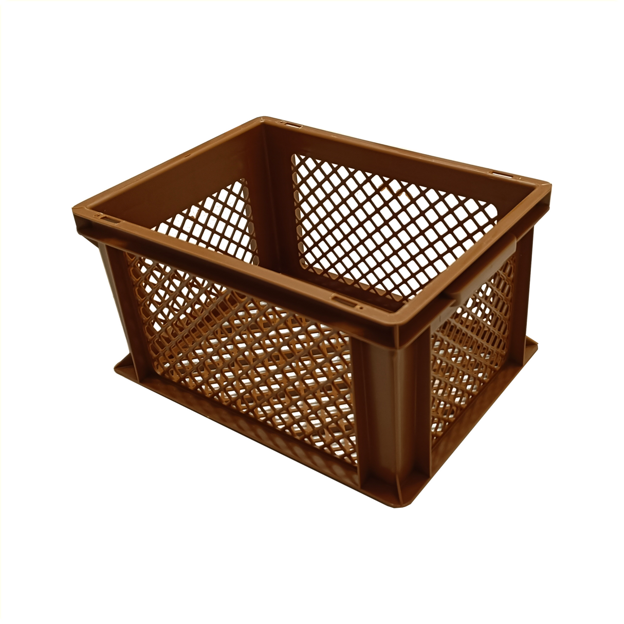 Krat pvc marron 26l 40x30x22cm