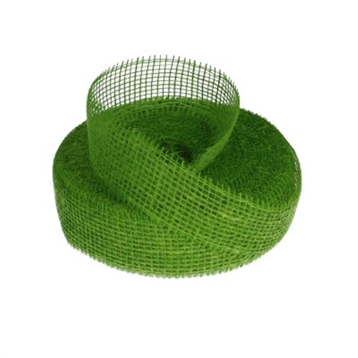 Hbx natural living jute lint 400x5cm groen
