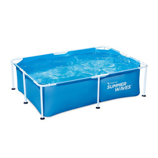 Vagues d'été piscine petit cadre 213 x 152 x 61 cm