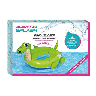 Alert Inflate Island Dino 310x270x175 cm