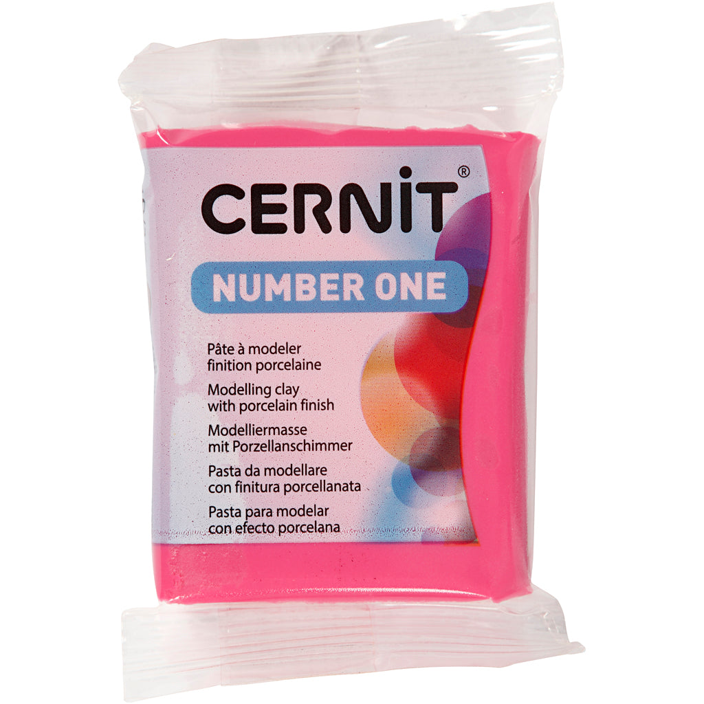 Creativ company cernit, raspberry (481), 56 gr 1 box