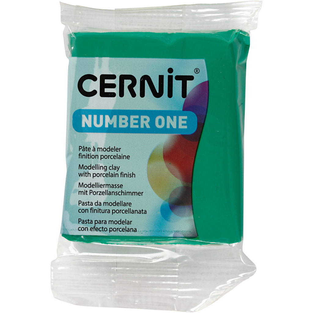 Creativ company cernit, green (600), 56 gr 1 box