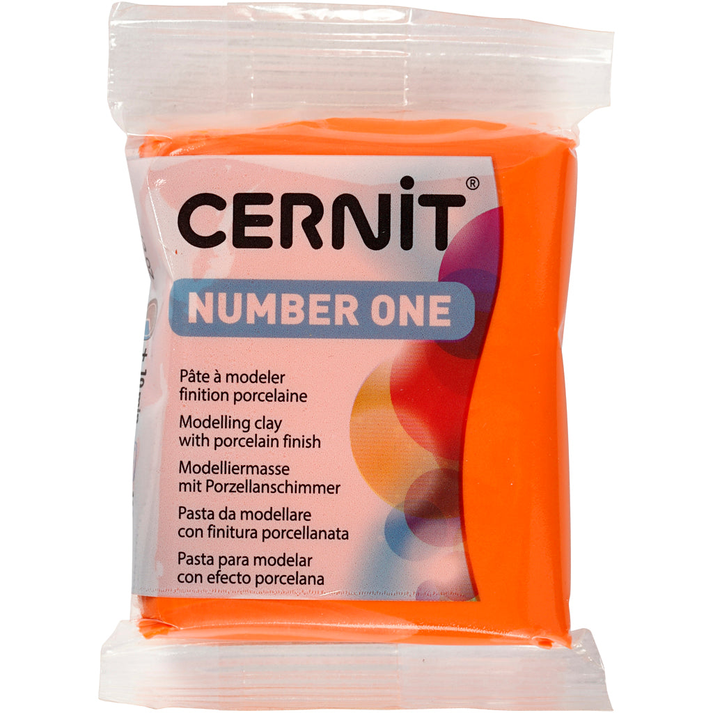 Creativ company cernit, orange (752), 56 gr 1 box