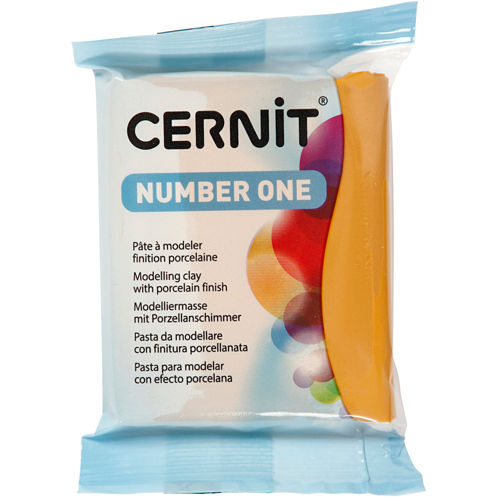 Creativ company cernit, yellow ochre (746), 56 gr 1 box
