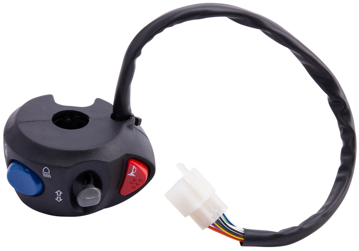 Domino switching unit handlebar shifter left turn signal, horns, left