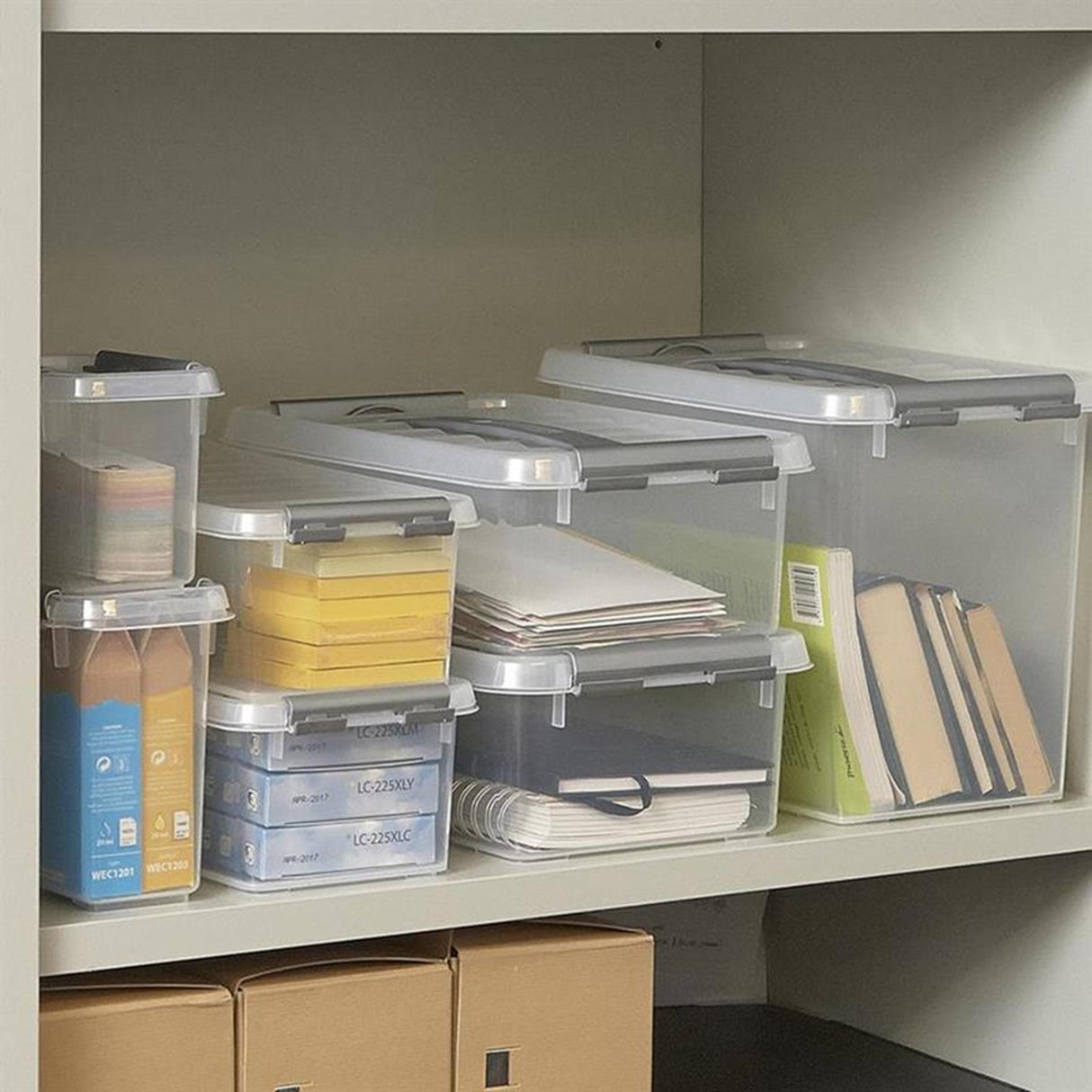 Sunware q-line storage box 3 ltr transp