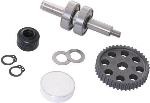 Polini water pump water pumps stainless steel Piaggio with drive wheel