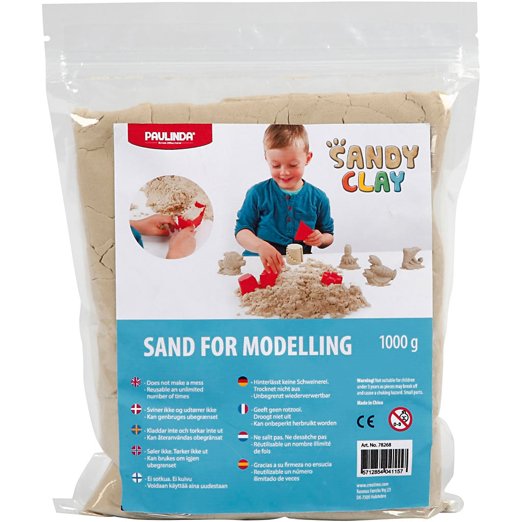 Sandy clay® , naturel, 1 kg
