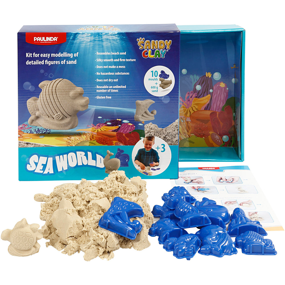 Sandy clay®, seaworld, natural, 1 set