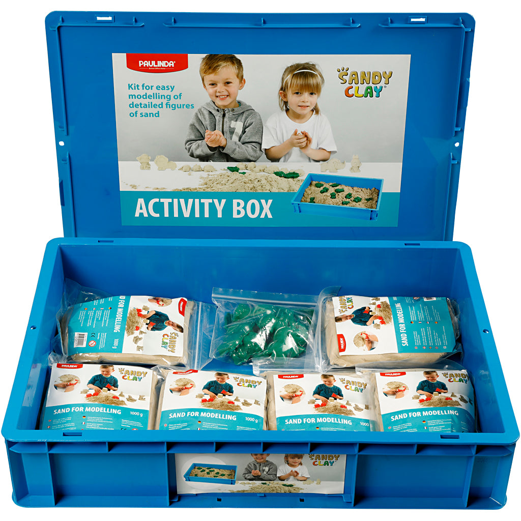 Sandy clay®, h: 12 cm, size 40x60 cm, natural, 6 kg 1 box