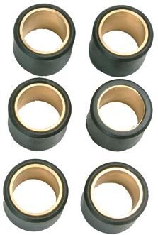 Rms variomatic weight roller core set 23x18 mm, 15.5 gr, 6 pcs.