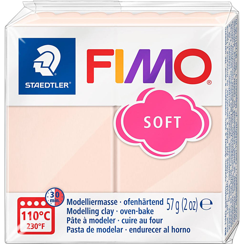 Fimo® soft, light beige, 57 g 1 box