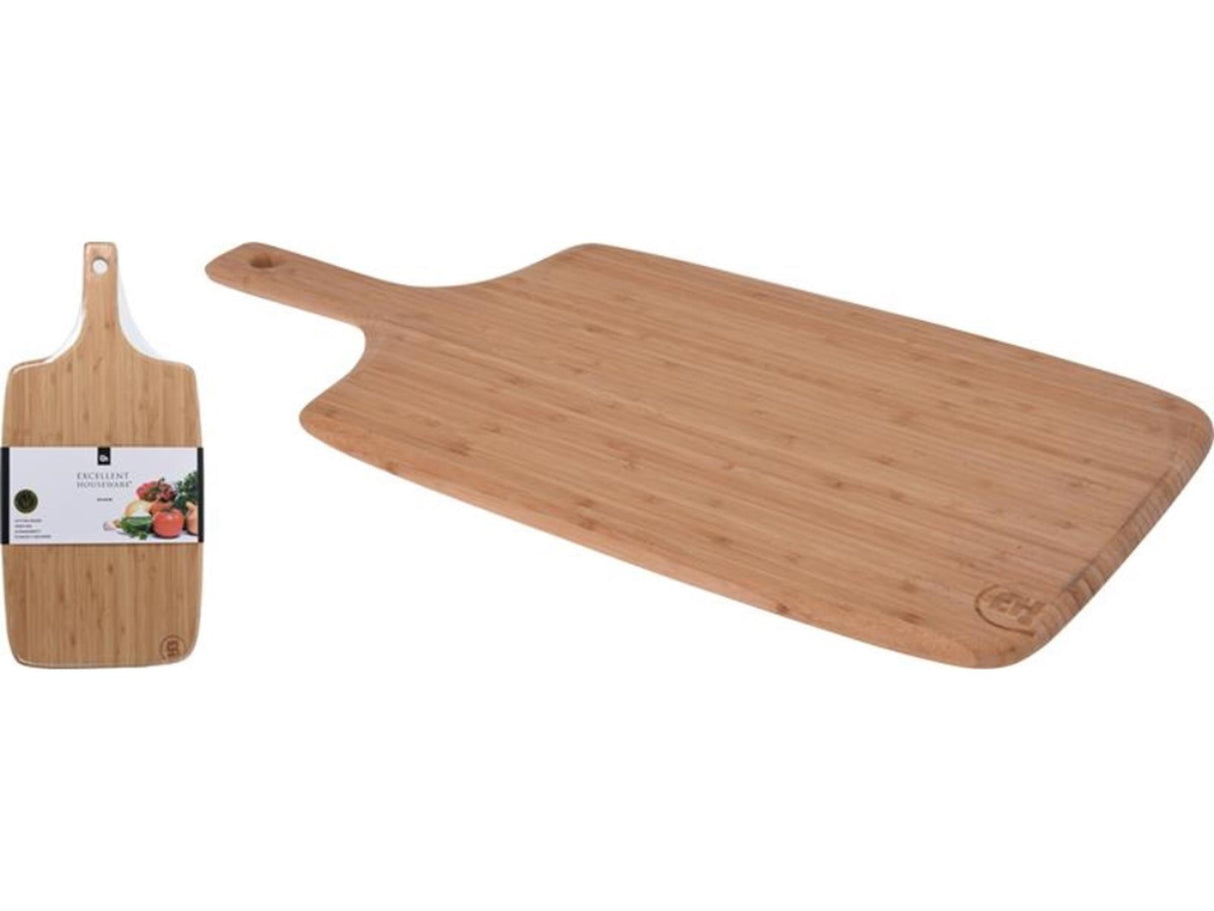 Excellent houseware snijplank bamboe 58x28 cm