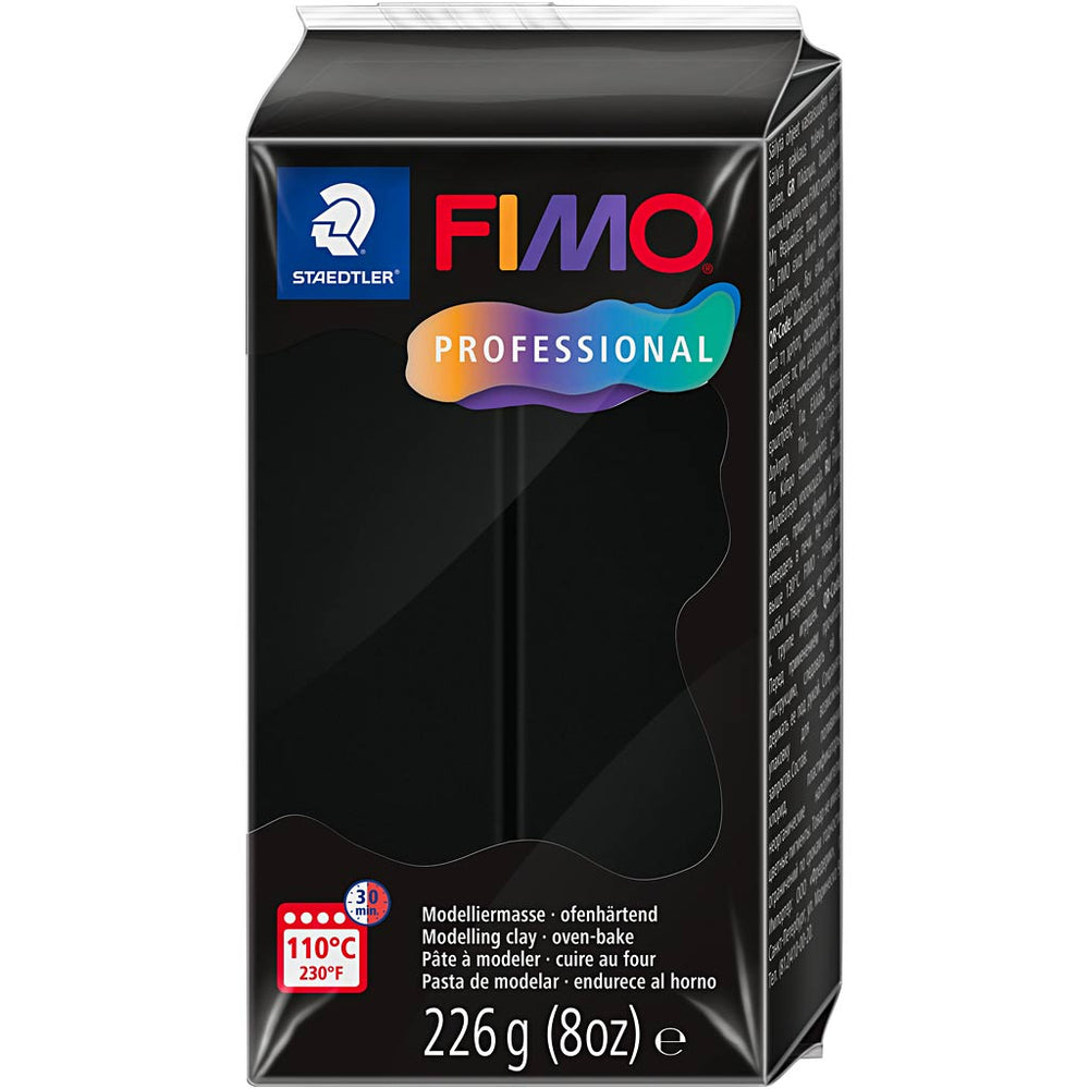 Fimo® professional, black, 226 g 1 box