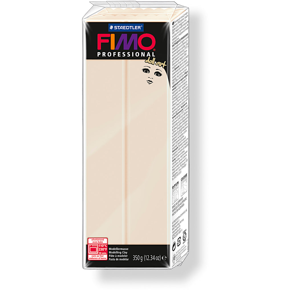 Fimo® professional doll clay, beige, 454 gr 1 box