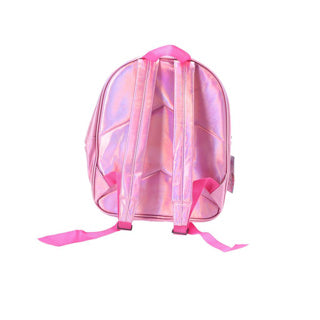 Zaino rosa lucido favoloso | 2 pezzi