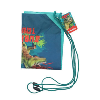 Grundlæggende jurassic tour dino gymnastiktaske | 6 stk