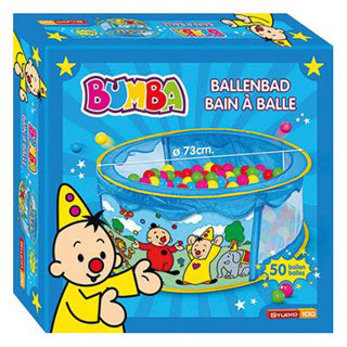 Piscine de balle de Bumba Studio 100 avec 50 balles