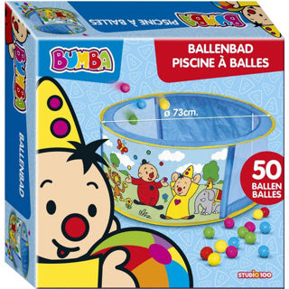 Piscine de balle de Bumba Studio 100 avec 50 balles